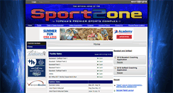 Desktop Screenshot of isportzone.com